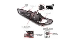 Airhead Yukon Charlies Elite Spin Snowshoe -Hagan Snow Shop opplanet airhead yukon charlies elite spin snowshoe 930 black black 80 1021 av 2