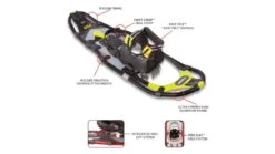 Airhead Yukon Charlies Elite Spin Snowshoe -Hagan Snow Shop opplanet airhead yukon charlies pro snowshoe kit 930 black green 80 2010k av 2
