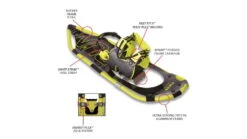 Airhead Yukon Charlies Run Ultra-Lite Snowshoe -Hagan Snow Shop opplanet airhead yukon charlies run ultra lite snowshoe 822 green black 80 1102 av 2