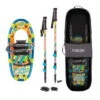 Airhead Yukon Charlies Sno-Bash Youth Aluminum Snowshoe Kit 1 Airhead Yukon Charlies Sno-Bash Youth Aluminum Snowshoe Kit -Hagan Snow Shop opplanet airhead yukon charlies sno bash youth aluminum snowshoe kit blue orange 80 7006k main