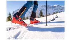 Hagan Pure 75 Skis Skins Plus Pure 8 Bindings