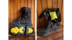 Neos Voyager Glacier Trek Spike Overshoes -Hagan Snow Shop opplanet neos voyager glacier trek spike overshoes black xs vng1 blk xsm av 8