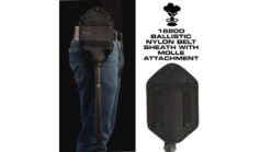 Reapr TAC Survival Shovel -Hagan Snow Shop opplanet reapr tac survival shovel 4 5in 420 stainless steel black powdercoated 11021 av 5