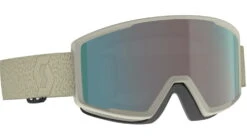 SCOTT Factor Pro Goggle -Hagan Snow Shop opplanet scott factor pro goggle light beige enhancer aqua chrome 2835677362351 main