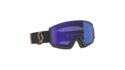 SCOTT Factor Pro Goggle -Hagan Snow Shop opplanet scott factor pro goggle team beige aspen blue illuminator blue chrome 2835677066342 main
