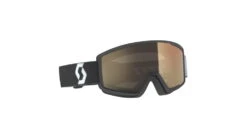 SCOTT Factor Pro LS Goggle -Hagan Snow Shop opplanet scott factor pro ls goggle team white black light sensitive bronze chrome 2835667068245 main