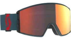 SCOTT React Goggle -Hagan Snow Shop opplanet scott react goggle neon red aruba green solar red chrome 4001997411308 main