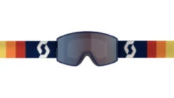 SCOTT React Goggle -Hagan Snow Shop opplanet scott react goggle retro blue enhancer blue chrome 4001997409347 av 1