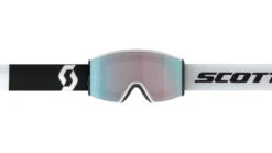 SCOTT React Goggle -Hagan Snow Shop opplanet scott react goggle team white black enhancer aqua chrome 4001997068351 av 1