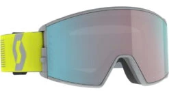 SCOTT React Goggle -Hagan Snow Shop opplanet scott react goggle virescent yellow light grey enhancer aqua chrome 4001997410351 main