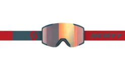 SCOTT Shield Goggle W/ Extra Lens -Hagan Snow Shop opplanet scott shield goggle neon red aruba green solar red chrome 2778377411308 av 2